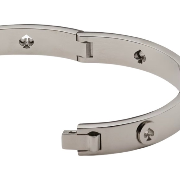 KATE SPADE • Spot The Spade Studded Bangle Bracelet - Picture 2 of 5